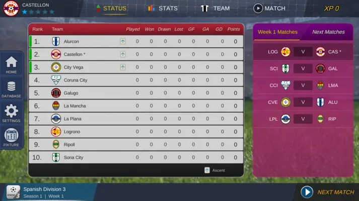 Pro League Soccer android App screenshot 4